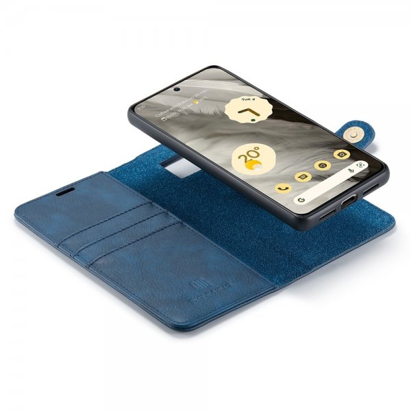 Dg.Ming Google Pixel 8 Etui med Aftageligt Cover Blå