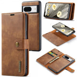 Dg.Ming Google Pixel 8 Etui med Aftageligt Cover Brun
