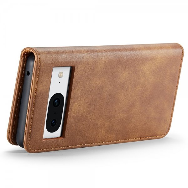 Dg.Ming Google Pixel 8 Etui med Aftageligt Cover Brun