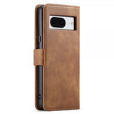Dg.Ming Google Pixel 8 Etui med Aftageligt Cover Brun