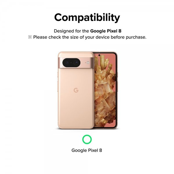 Ringke Google Pixel 8 Kamerabeskyttelse Camera Protector Glas 3-pak