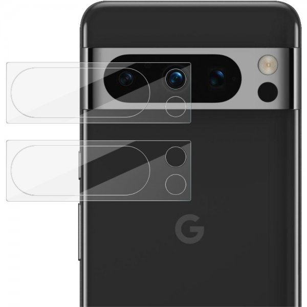 Imak Google Pixel 8 Pro Kameralinsebeskyttelse i hærdet glas 2-pak