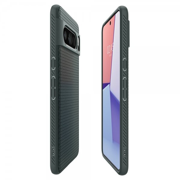 Spigen Google Pixel 8 Pro Cover Liquid Air Abyss Green