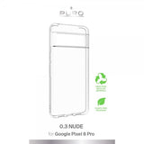 Puro Google Pixel 8 Pro Cover Nude Transparent