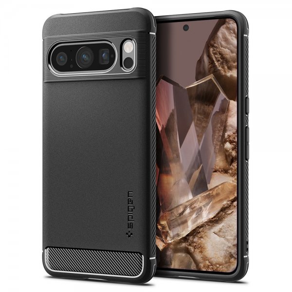 Spigen Google Pixel 8 Pro Cover Rugged Armor Mat Sort