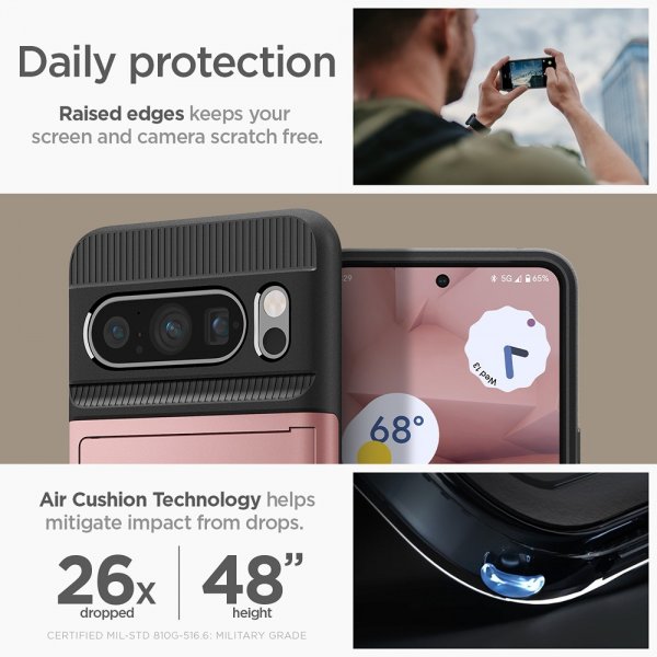 Spigen Google Pixel 8 Pro Cover Slim Armor CS Rose Gold