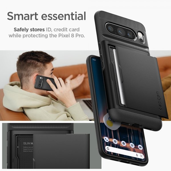 Spigen Google Pixel 8 Pro Cover Slim Armor CS Sort