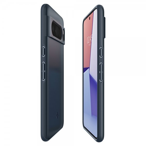 Spigen Google Pixel 8 Pro Cover Thin Fit Metal Slate