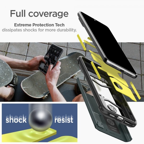 Spigen Google Pixel 8 Pro Cover Tough Armor Abyss Green