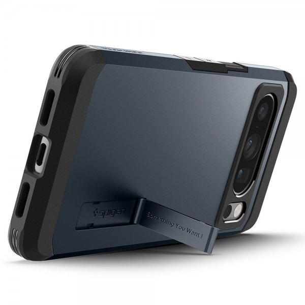 Spigen Google Pixel 8 Pro Cover Tough Armor Metal Slate