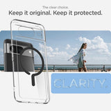 Spigen Google Pixel 8 Cover Ultra Hybrid OneTap Ring MagFit Sort