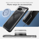 Spigen Google Pixel 8 Cover Ultra Hybrid OneTap Ring MagFit Sort