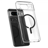 Spigen Google Pixel 8 Cover Ultra Hybrid OneTap Ring MagFit Sort