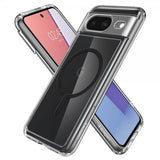 Spigen Google Pixel 8 Cover Ultra Hybrid OneTap Ring MagFit Sort