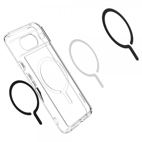 Spigen Google Pixel 8 Cover Ultra Hybrid OneTap Ring MagFit Sort