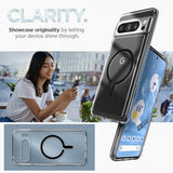 Spigen Google Pixel 8 Pro Cover Ultra Hybrid OneTap Ring MagFit Sort