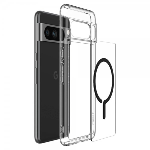 Spigen Google Pixel 8 Pro Cover Ultra Hybrid OneTap Ring MagFit Sort
