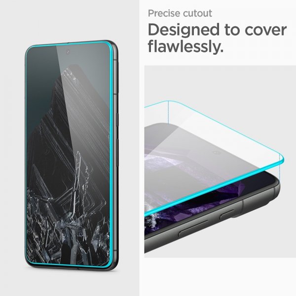 Spigen Google Pixel 8 Pro Skærmbeskyttelse GLAS.tR ALIGNmaster 2-pak