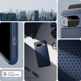 Spigen Google Pixel 8 Cover Liquid Air Navy Blue