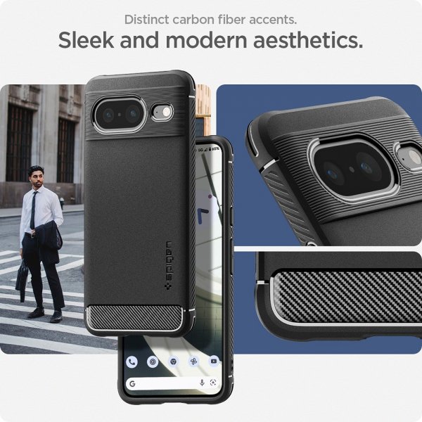 Spigen Google Pixel 8 Cover Robust Armor Mat Sort