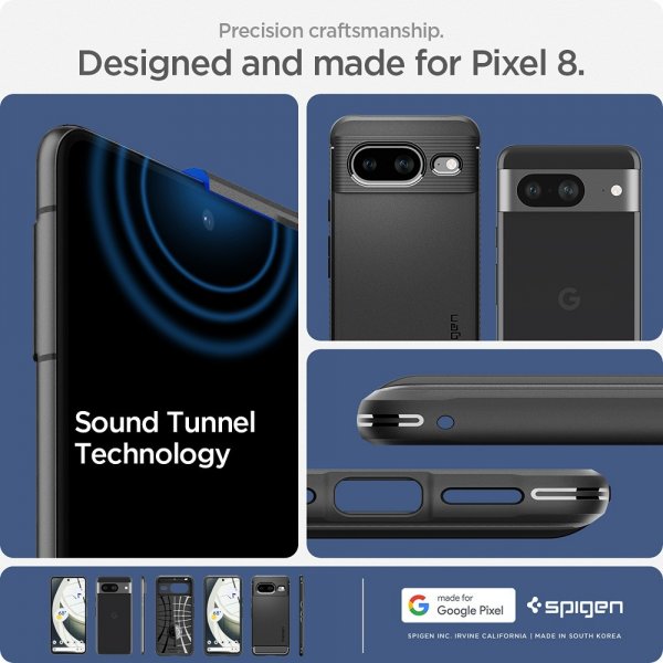 Spigen Google Pixel 8 Cover Robust Armor Mat Sort