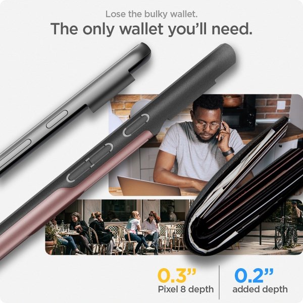 Spigen Google Pixel 8 Cover Slim Armor CS Rose Gold