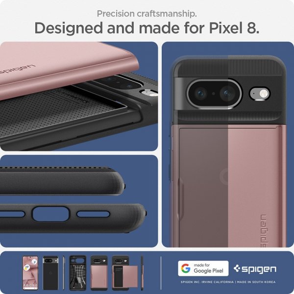 Spigen Google Pixel 8 Cover Slim Armor CS Rose Gold