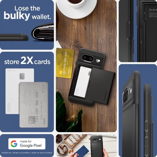 Spigen Google Pixel 8 Cover Slim Armor CS Sort