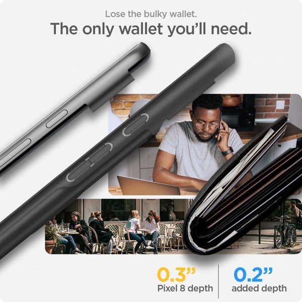 Spigen Google Pixel 8 Cover Slim Armor CS Sort