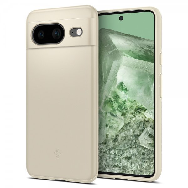 Spigen Google Pixel 8 Cover Thin Fit Mute Beige