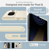 Spigen Google Pixel 8 Cover Thin Fit Mute Beige