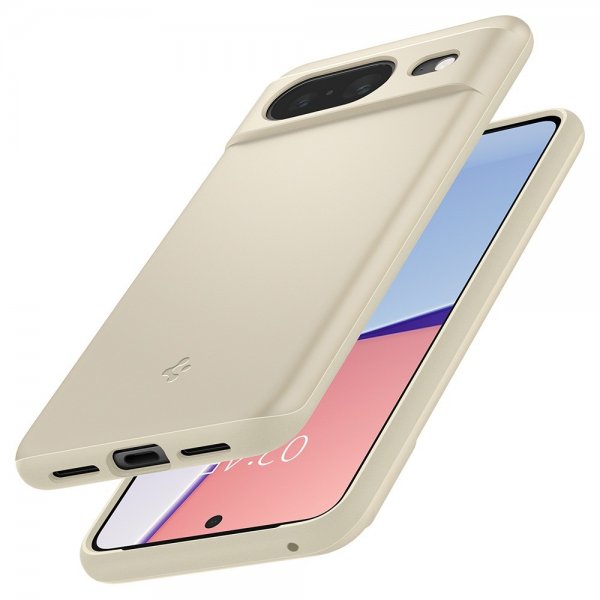 Spigen Google Pixel 8 Cover Thin Fit Mute Beige