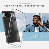 Spigen Google Pixel 8 Cover Ultra Hybrid Crystal Clear