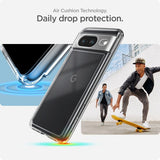 Spigen Google Pixel 8 Cover Ultra Hybrid Crystal Clear