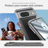 Spigen Google Pixel 8 Cover Ultra Hybrid Crystal Clear