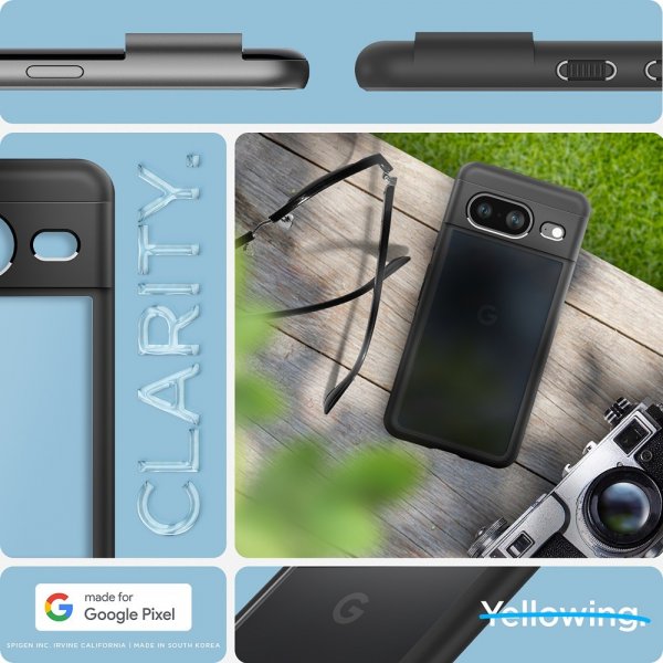 Spigen Google Pixel 8 Cover Ultra Hybrid Mat Sort
