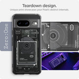 Spigen Google Pixel 8 Cover Ultra Hybrid Zero One Sort