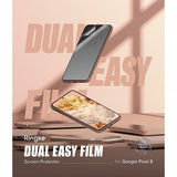 Ringke Google Pixel 8 Skærmbeskytter Dual Easy Film 2-pak