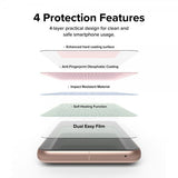 Ringke Google Pixel 8 Skærmbeskytter Dual Easy Film 2-pak