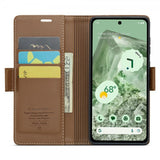 CaseMe Google Pixel 8a Cover 023 Series Brun