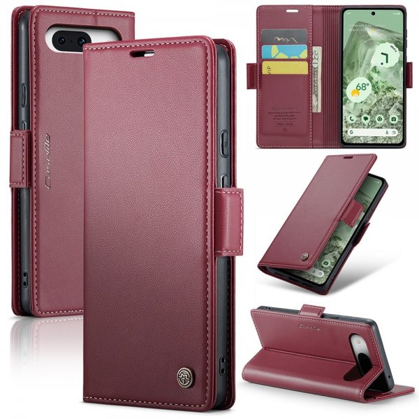 CaseMe Google Pixel 8a Cover 023 Series Rød