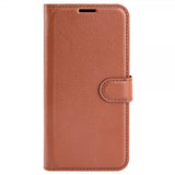 Google Pixel 8a Cover Litchi Brun