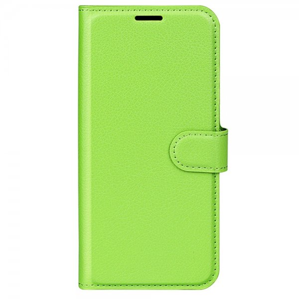 Google Pixel 8a Cover Litchi Grøn