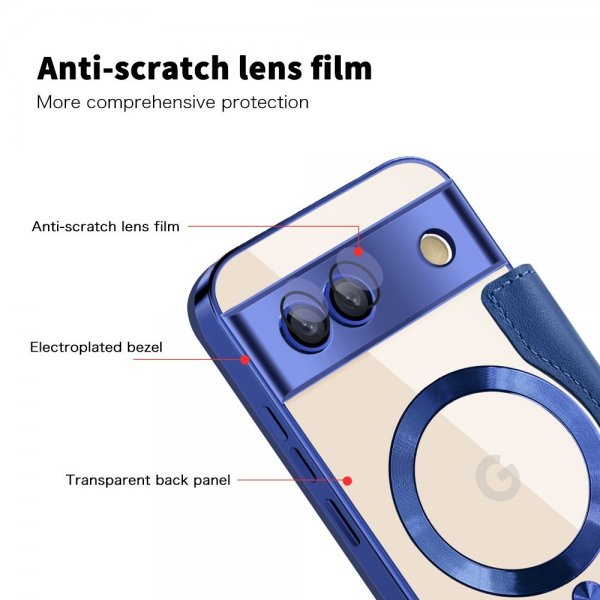 Google Pixel 8a Cover MagSafe Blå