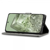 Lc.Imeeke Google Pixel 8a Cover med Kortlomme og Standfunktion Grå