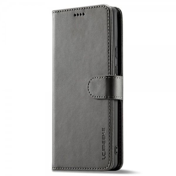 Lc.Imeeke Google Pixel 8a Cover med Kortlomme og Standfunktion Grå