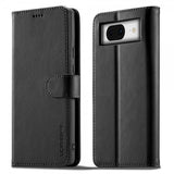 Lc.Imeeke Google Pixel 8a Cover med Kortplads Kickstand Funktion Sort