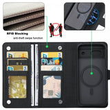 VILI Google Pixel 8a Cover med Aftageligt Cover GMA Series MagSafe Sort