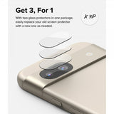Ringke Google Pixel 8a Kamerabeskyttelse Kamerabeskytterglas 3-pak