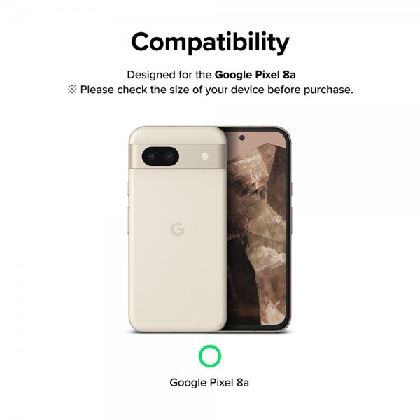 Ringke Google Pixel 8a Kamerabeskyttelse Kamerabeskytterglas 3-pak